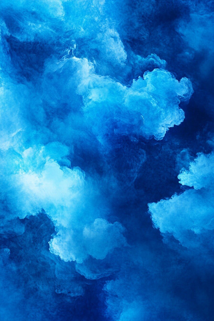 Blue Wallpaper iPhone 17